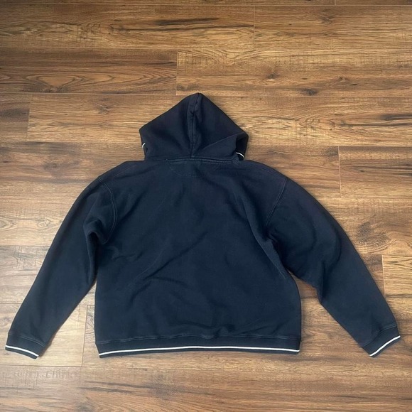 Y2K NHL Toronto Maple Leafs Hoodie Navy Blue Pullover Vintage Sportswear Small - Picture 6 of 7